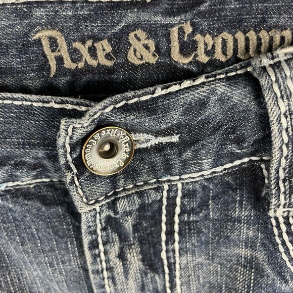Axe & Crown Handcrafted Outlaw Denim Straight Fit Men's size 34x32 - Picture 6 of 7